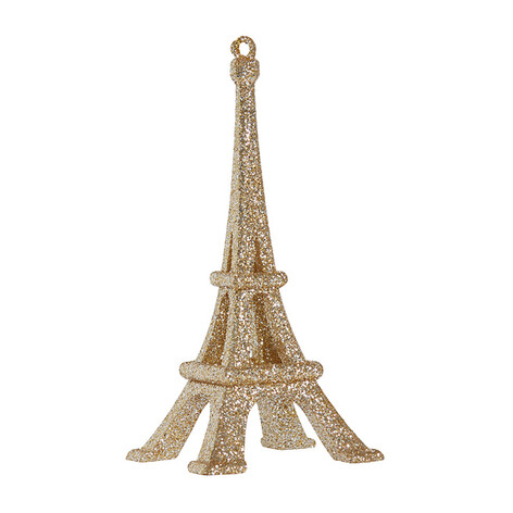 Эйфелева башня 3D шампань искристая 5,5х5,5х11,5 см