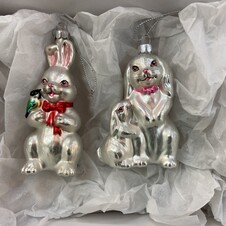 Подарочный набор  "Кролики на зимней прогулке" 