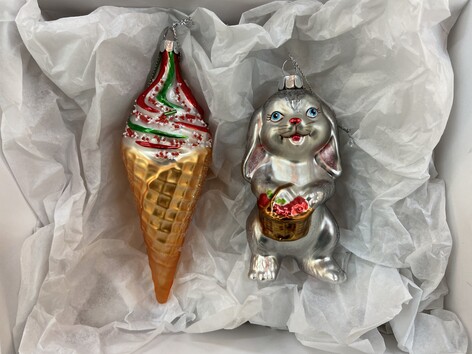 Подарочный набор "Кролик и любимое мороженое"