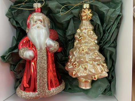 Подарочный набор "Дед Мороз и золотая елочка"