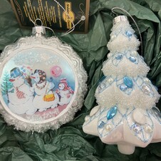 Подарочный набор "Семейка снеговичков" 