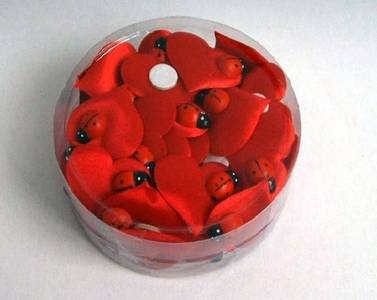 Сердечки, упак. 36 шт., 3см