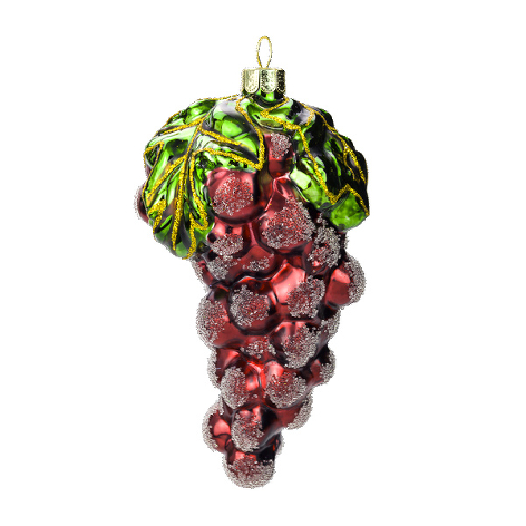 Гроздь винограда Каберне Фран (стекло) 6,5х6,5х12 см